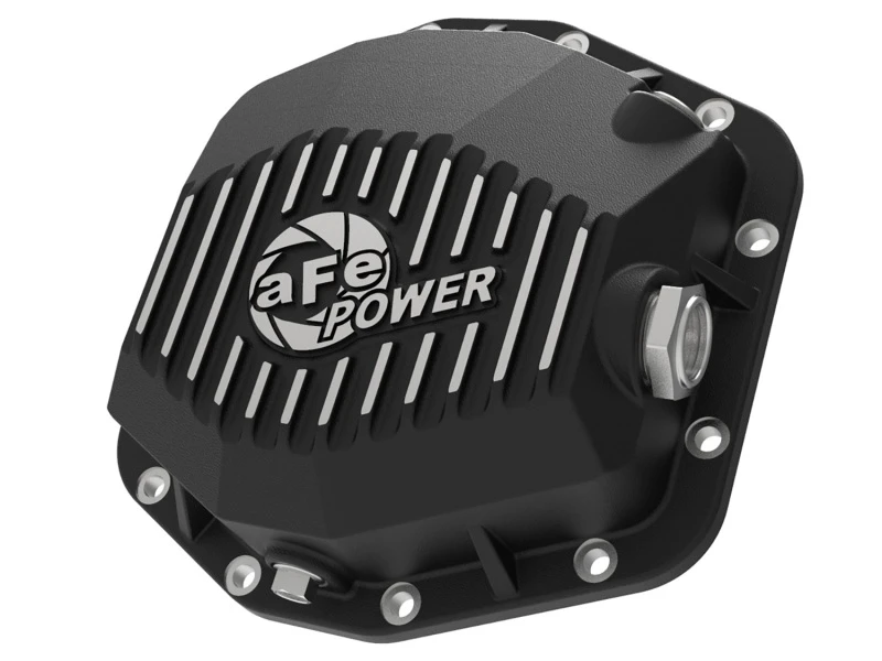 aFe Pro Series Hinterachs-Differential-Abdeckung Schwarz 2018+ Jeep Wrangler (JL) V6 3.6L (Dana M220)