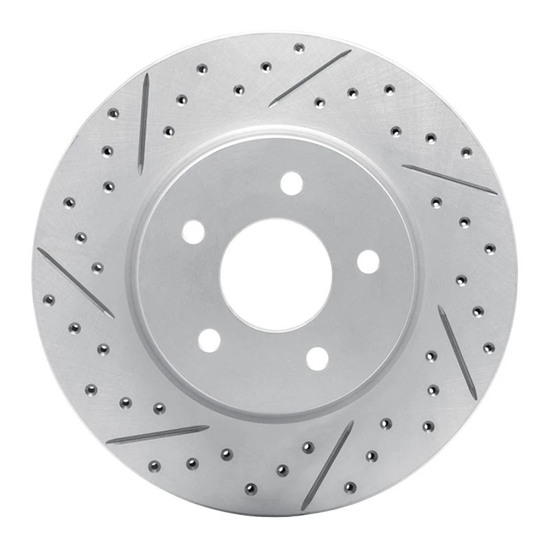 DFC 19-25 Infiniti Qx50 Rear Left Drilled & Slotted Geoperformance Rotor