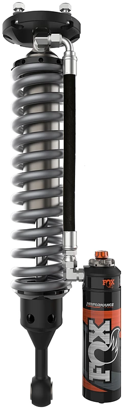 FOX 07-21 Toyota Tundra 3 Zoll Lift mit UCA vorne Performance Elite Serie 2,5 Coilover Reservoir Stoßdämpfer