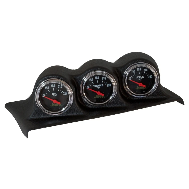 Autometer 07-10 Wrangler JK 2.0625 Zoll Triple Direkt-Passendes Armaturenbrett-Pod