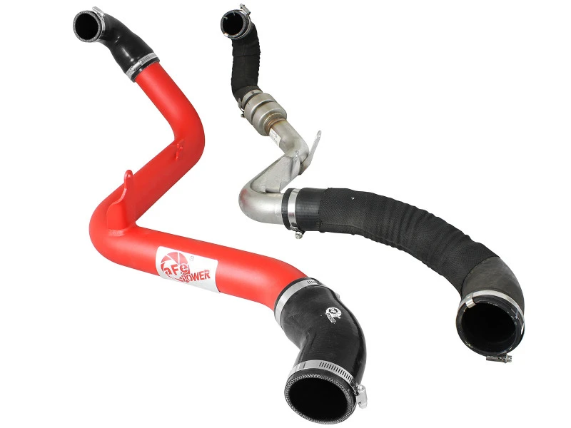 aFe BladeRunner 2,5-Zoll-Rot-Intercooler-Rohr Heißseite 12-16 Ford Focus ST 2,0L (t)