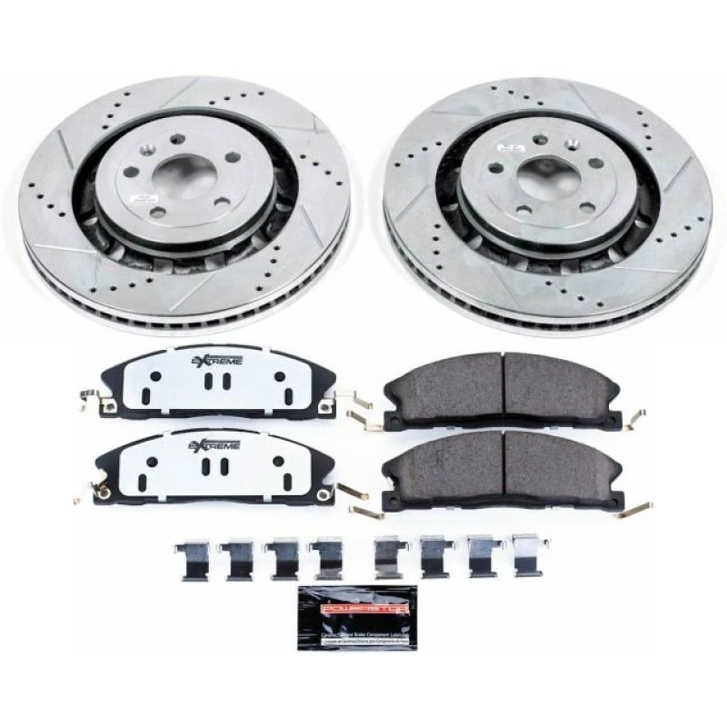 powerstop_K6374-36-6794587e4d62d Power Stop 13-19 Ford Explorer Front Z36 Truck & Tow Brake Kit