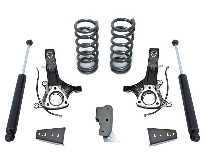 MaxTrac 09-18 RAM 1500 2WD 4,5in/3in MaxPro Spindle Lift Kit mit MaxTrac Stoßdämpfern
