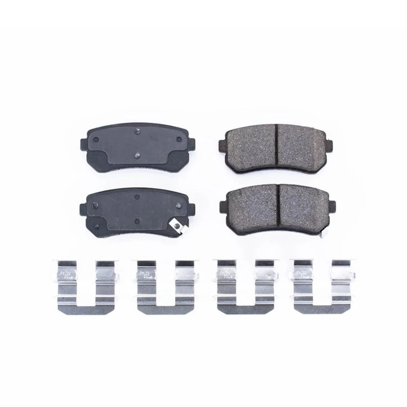 powerstop_17-1157-679450d1de0e7 Power Stop 06-08 Hyundai Accent Rear Z17 Evolution Ceramic Brake Pads w/Hardware