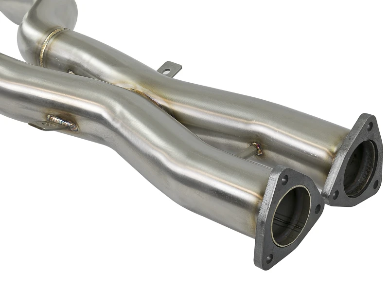 aFe MACH Force-Xp 2-1/2 Zoll 304 SS Kat-Back Auspuffanlage mit polierten Endstücken 05-08 BMW Z4 M Coupe (E86) L6 3.2L