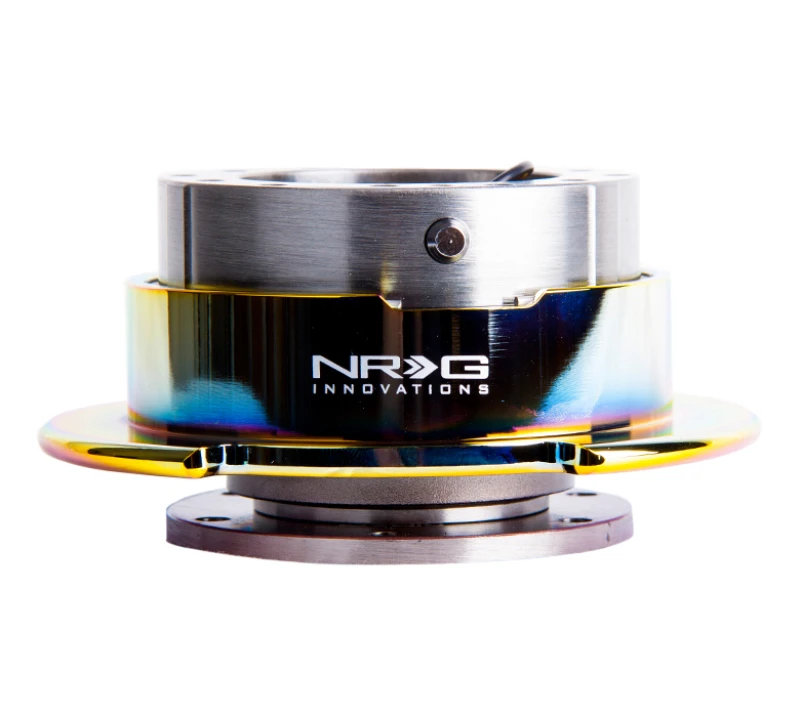 NRG Quick Release Gen 2.5 – Gunmetal Body / Neochrome Ring