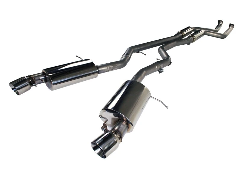 aFe MACHForce XP 11-12 BMW 335i L6-3.0L N55 E90/92 304SS 2,75 Zoll Kat-Back Abgasanlage
