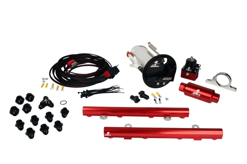 Aeromotive 07-12 Ford Mustang Shelby GT500 5.0L Stealth-Kraftstoffsystem (18682/14130/16307)