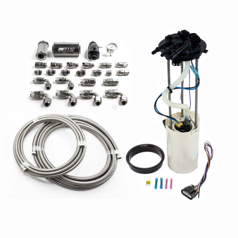 DeatschWerks 1999-2004 CM Truck DW400 Pumpmodul mit PTFE-Kraftstoffleitungen