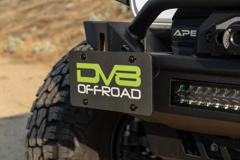DV8 Offroad Universal Quick Release D-Ring Nummernschildhalter
