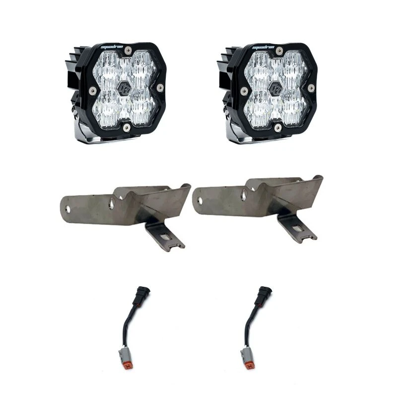 Baja Designs 99-10 Ford Super Duty Squadron 2.0 Sport Fog Pocket Kit