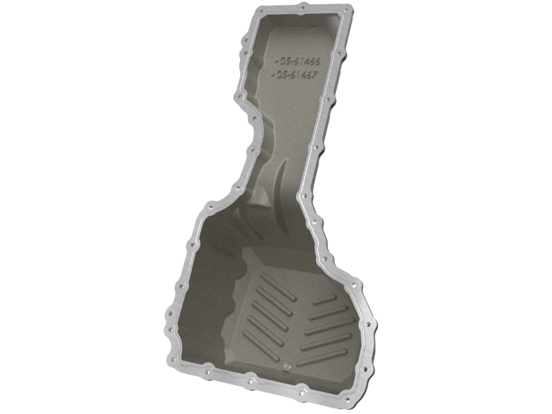 aFe 20-25 GM Diesel V8-6.6L L5P Engine Oil Pan w/ Machined Fins