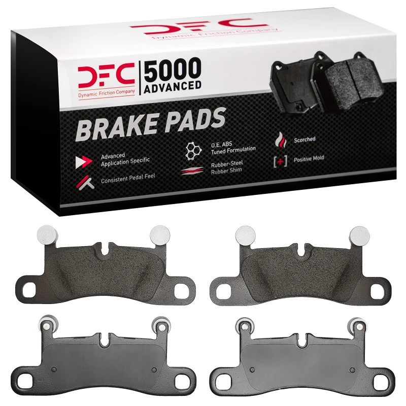 DFC 11-14 Porsche Cayenne Rear 5000 Advanced Low Metallic Brake Pads