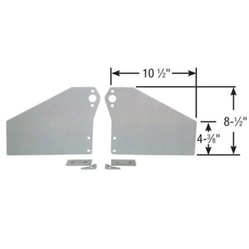 Moroso Front Motor Plate für SBC & 90 Degree V6 Engines