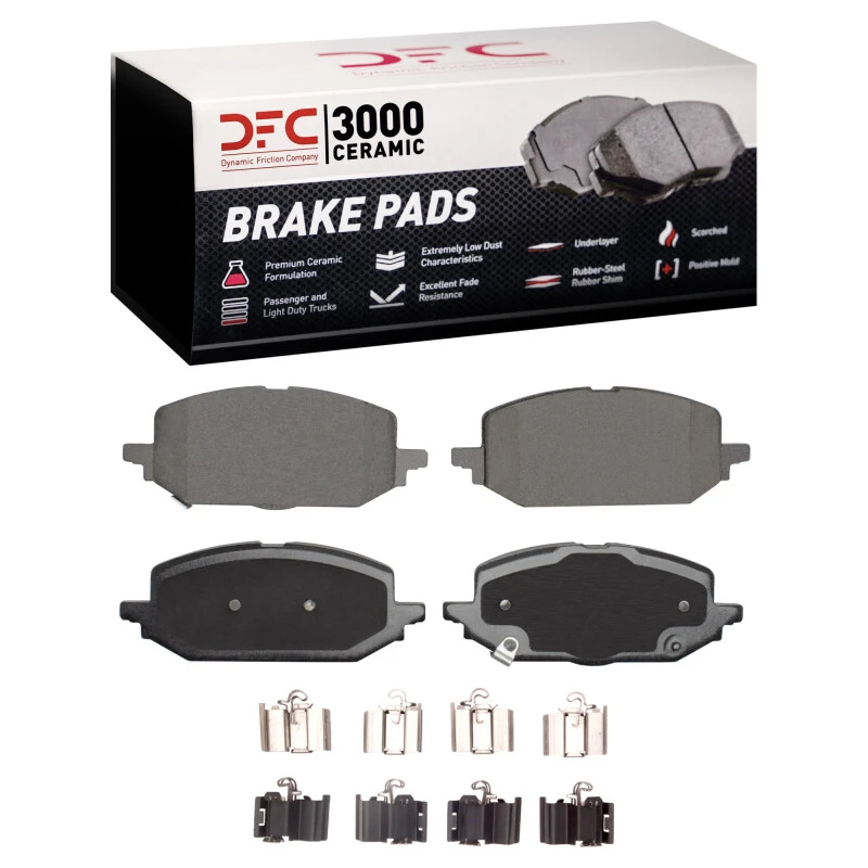 DFC 21-22 Chevrolet Tracker Front 3000 Ceramic Brake Pads and Hardware Kit