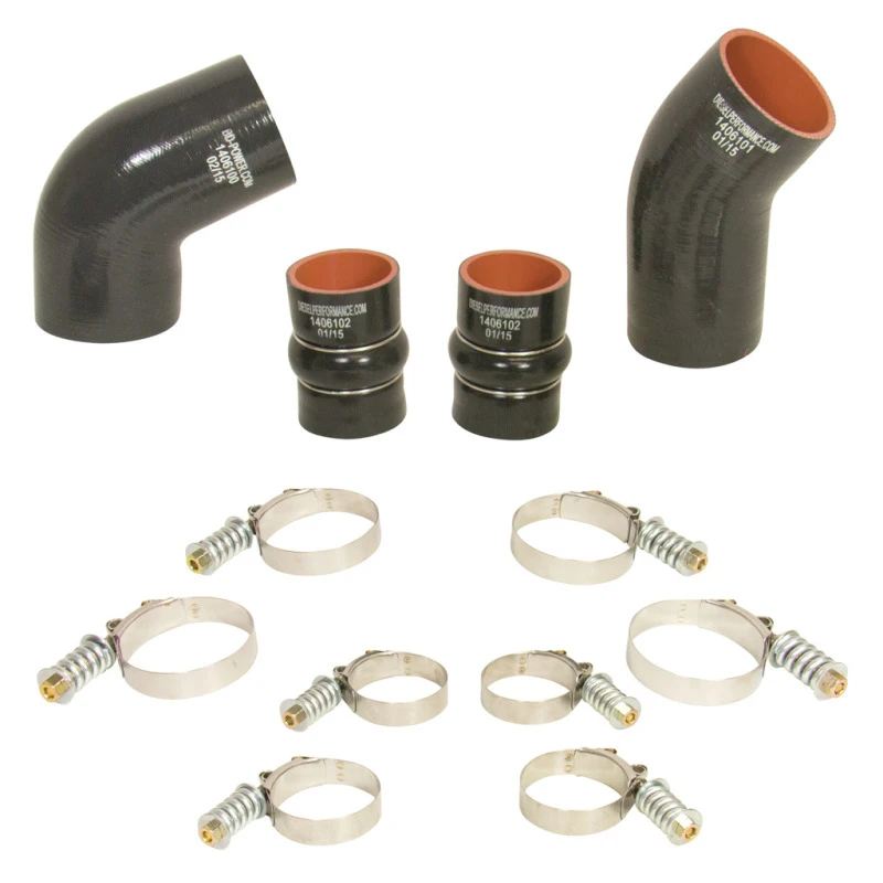 BD Diesel Ladeluftkühler-Schlauch-Kit für 2004.5-2005 Chevy LLY Duramax