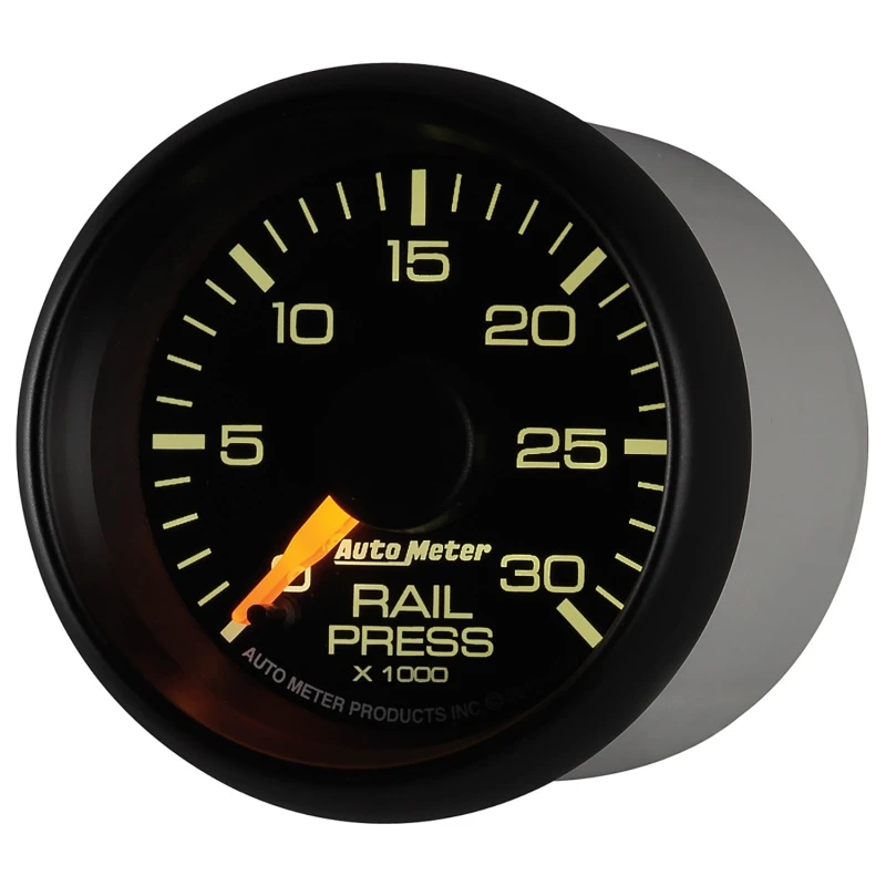 Autometer Factory Match 52,4mm Digitaler Schrittmotor 0-30.000 PSI Diesel-Kraftstoffraildruck-Anzeige
