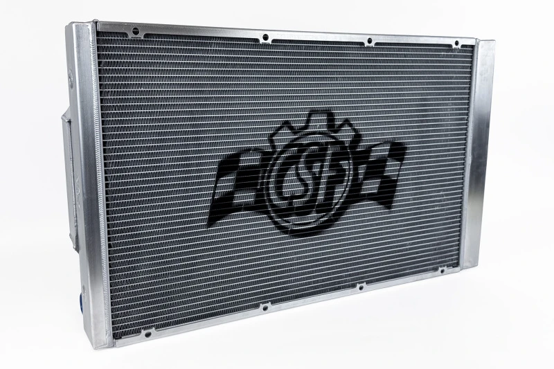 CSF Motorsport Radiator with Shroud - 14in SPAL Brushless Fans - Harnesses