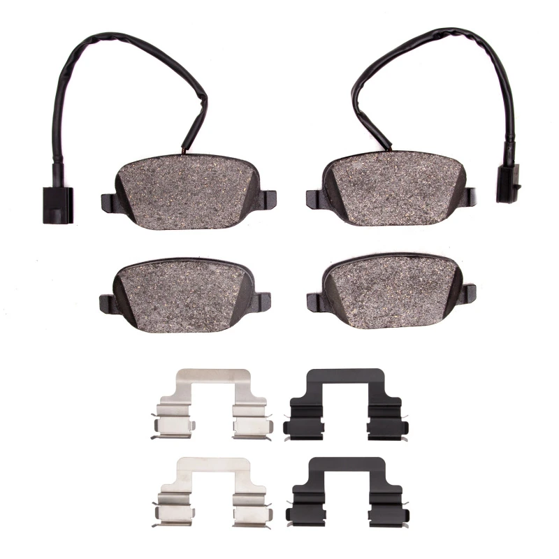 DFC 15-20 Alfa Romeo 4C Rear 5000 Advanced Low Metallic Brake Pads and Hardware Kit