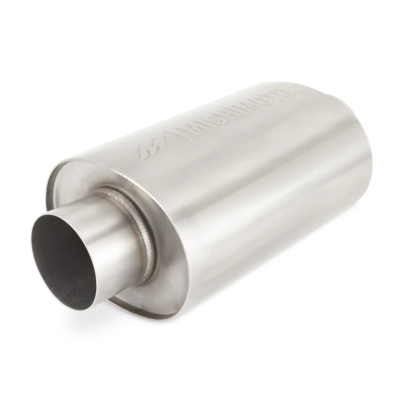 Mishimoto Universal-Resonator mit 2,5-Zoll-Einlass/Auslass - gebürstet