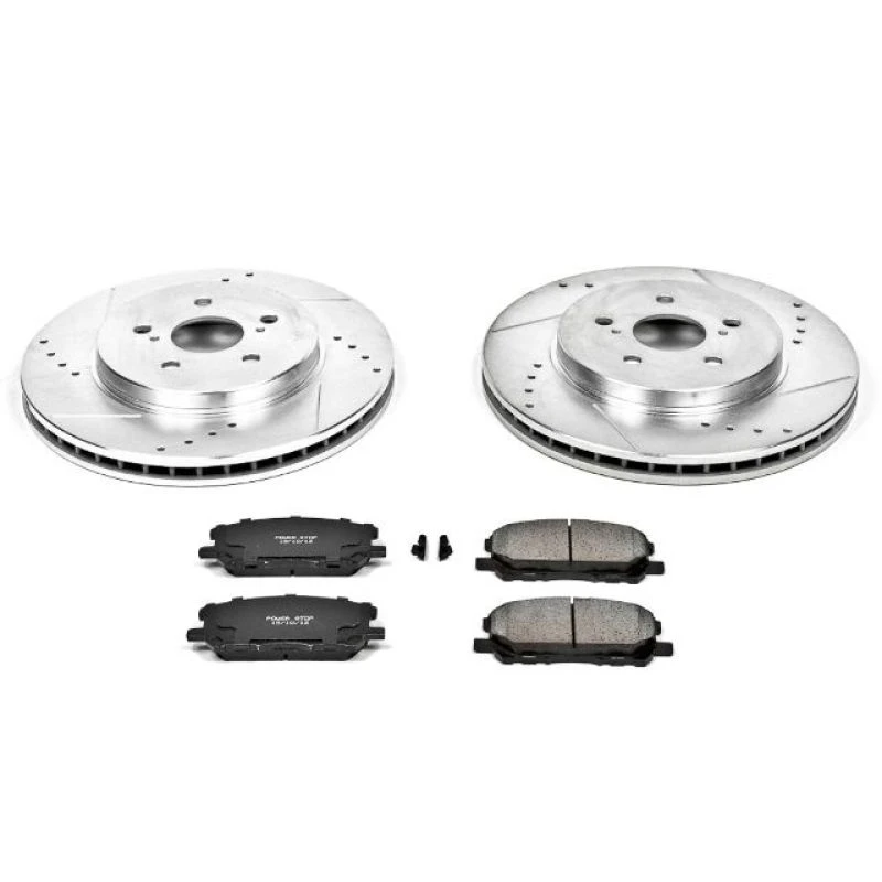 powerstop_K196-6794558d088ce Power Stop 04-06 Lexus RX330 Front Z23 Evolution Sport Brake Kit