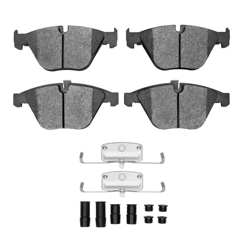 DFC 04-13 BMW 525I (USA/Canada) Front 5000 Advanced Low Metallic Brake Pads and Hardware Kit