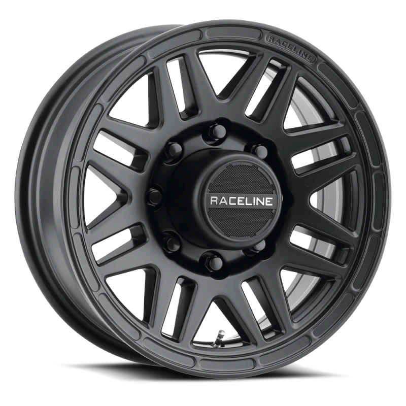 Raceline 944B Outlander 15x6in / 6x139.7 BP / 0mm Offset / 4.25mm Bore - Satin Black Wheel