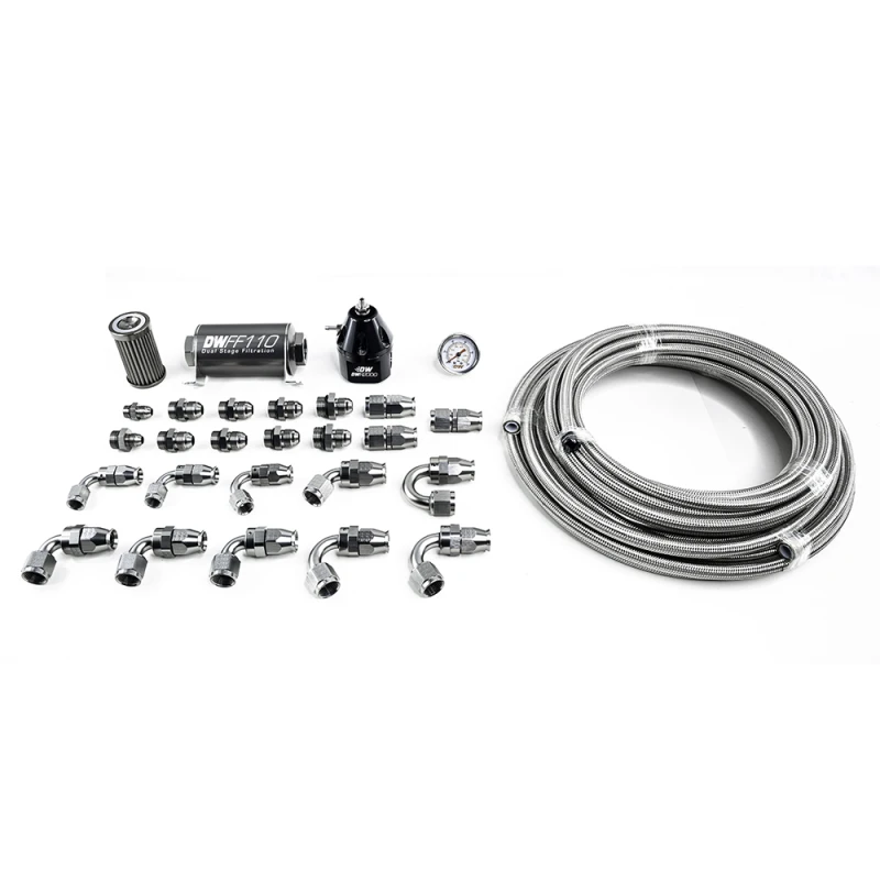 DeatschWerks 11-19 Ford Mustang X2 Serie PTFE Rohrleitungs-Kit