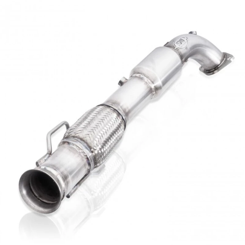 Stainless Works 2016-18 Ford Focus RS 3-Zoll-Hochleistungs-Kat-Downpipe-Factory-Anschluss