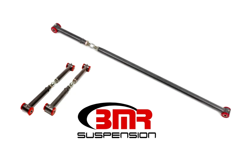 BMR 82-02 3. Generation F-Body On-Car einstellbares Hinterachs-Kit (Polyurethan) - Schwarzes Hammertone