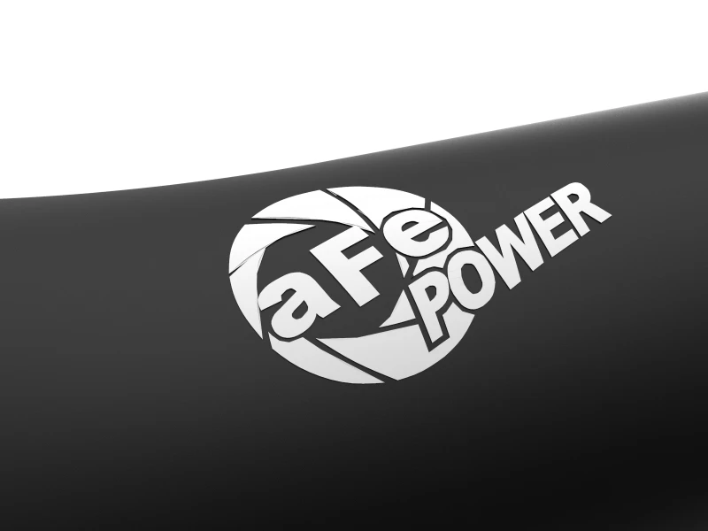aFe BladeRunner 2 1/2 Zoll Intercooler Heißseite Ladeluftschlauch 18-21 Jeep Wrangler JL L4-2.0L (t) - Schwarz