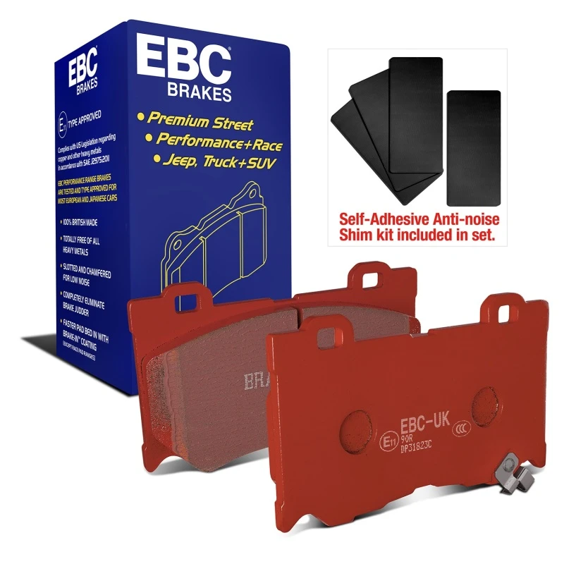 EBC 08-13 Infiniti FX50 5.0 Redstuff Front Brake Pads