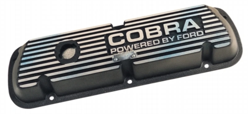 Ford Racing Schwarzes Satin Ventildeckel Cobra