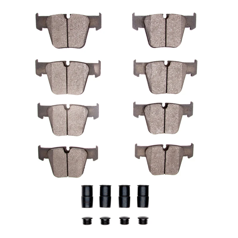 DFC 07-14 Mercedes-Benz S65 AMG Front 5000 Advanced Low Metallic Brake Pads and Hardware Kit