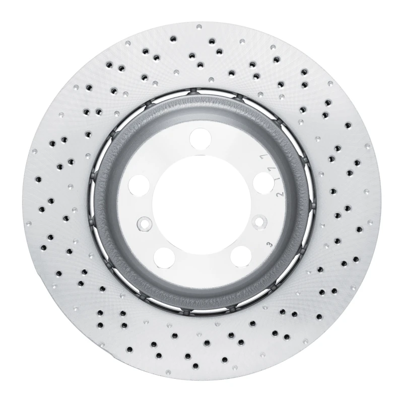 DFC 13-19 Porsche 911 Right Rear Drilled Hi-Carbon Alloy Geomet Coated Rotor