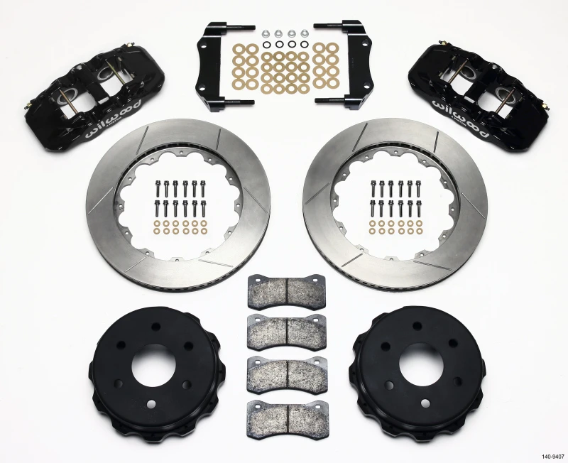 Wilwood AERO4 RearTruck Kit 14,25 Zoll 1999-2010 GM 1500-SUV 1 Kolben OE Bremse