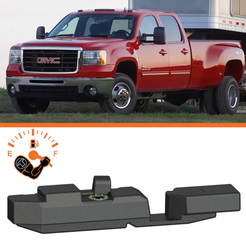 Titan Fuel Tanks 01-10 GM 2500/3500 Duramax Crew Cab Long Bed 62 Gallon XXL Mid-Ship Fuel Tank