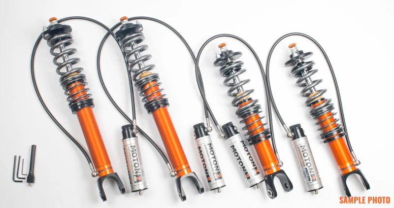 Moton Porsche Cayman GT4 982 3-Way Motorsport Coilover Kit