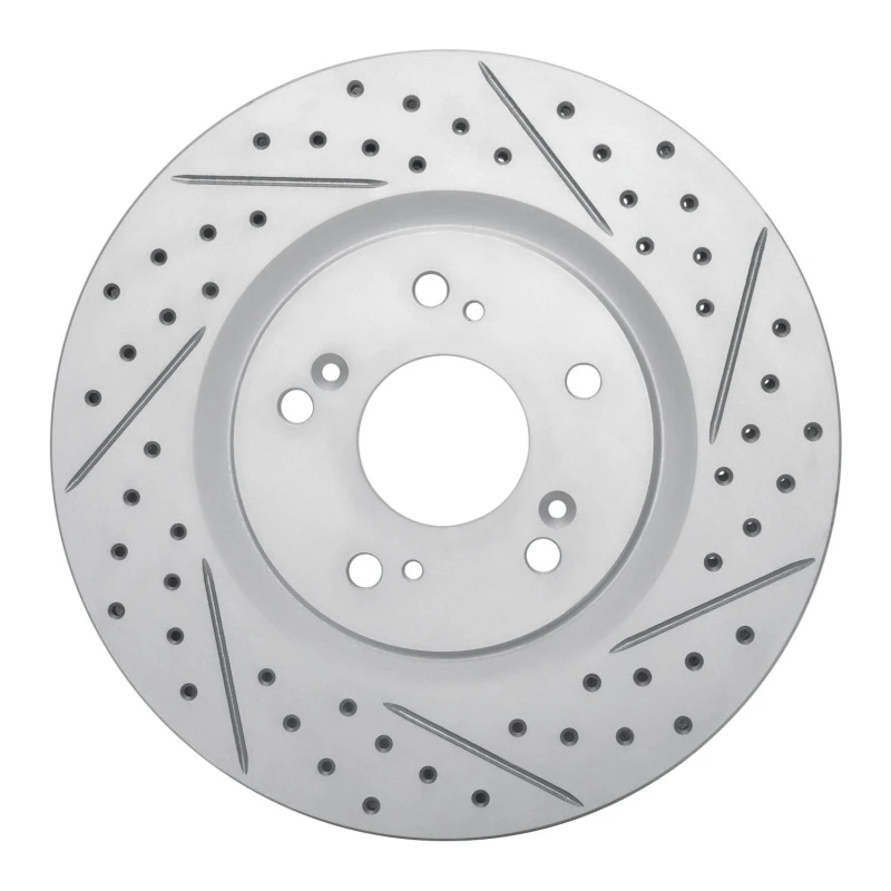 DFC 97-05 Acura Nsx Rear Right Drilled & Slotted Geoperformance Rotor