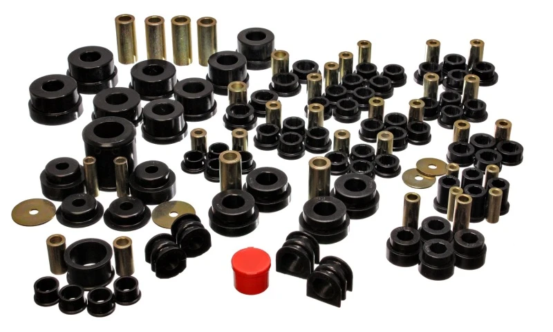 Energy Suspension 02-09 Nissan 350Z / 03-07 Infiniti G35 Coupe Schwarz Hyper-Flex Master Bushing Set