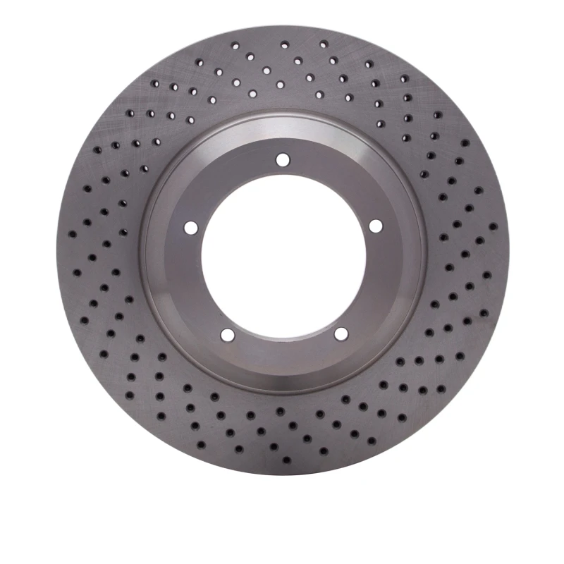 DFC 82-89 Porsche 911 Right Front Drilled Brake Rotor
