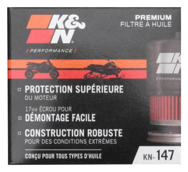 K&N Yamaha / Kymco 2.813in OD x 2.469in H Oil Filter