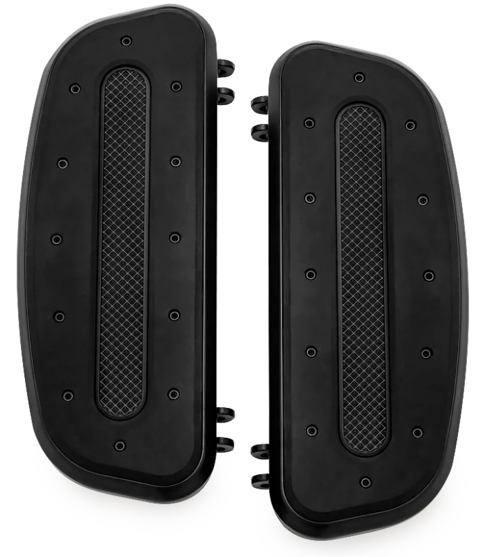 Kuryakyn Heavy Industry Driver Floorboards Black