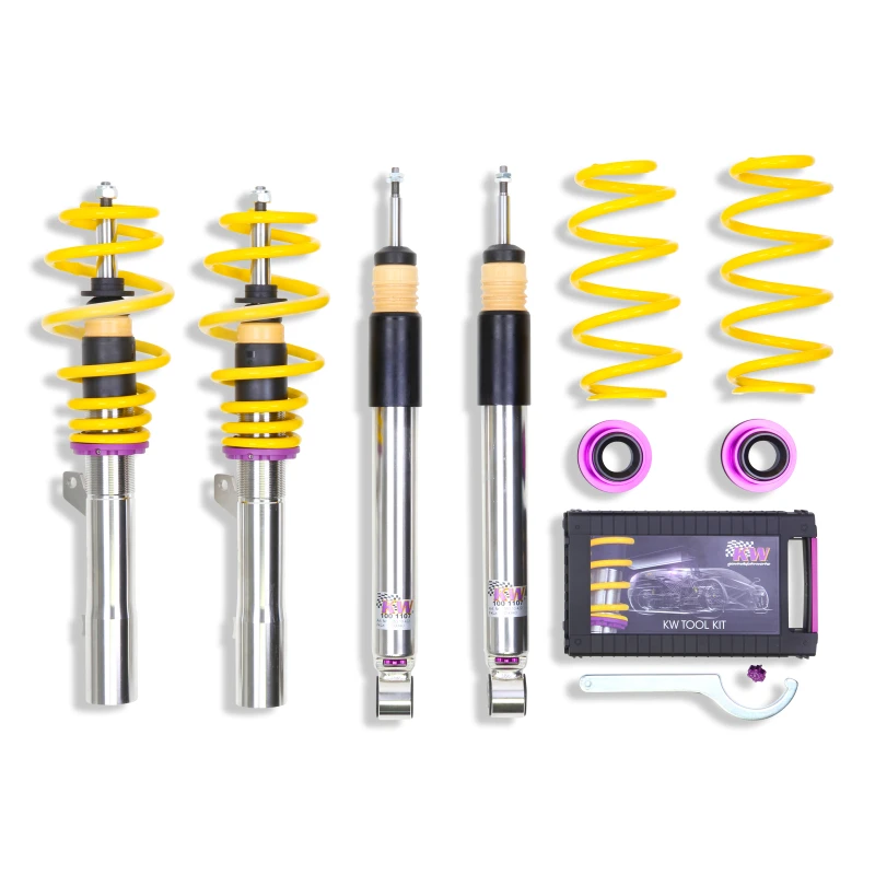 KW Coilover Kit V3 Audi TT (8J) Coupé; Vorderradantrieb; alle Motoren; ohne Magnetfederung