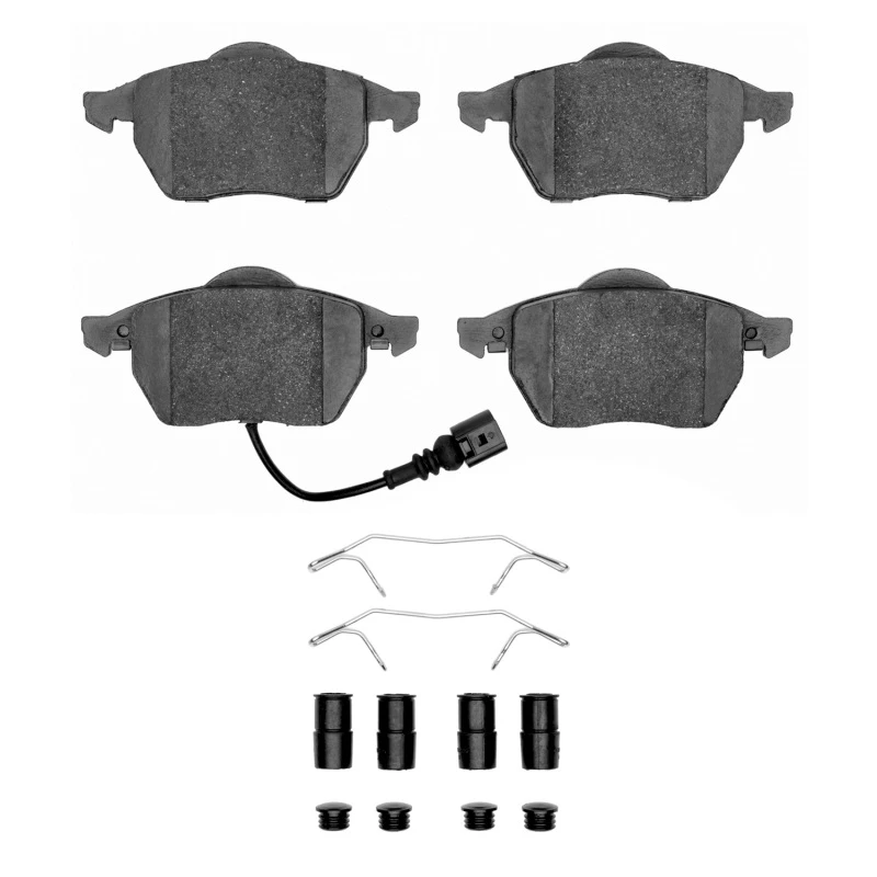 DFC 01-06 Audi TT Quattro Front 5000 Advanced Ceramic Brake Pads and Hardware Kit
