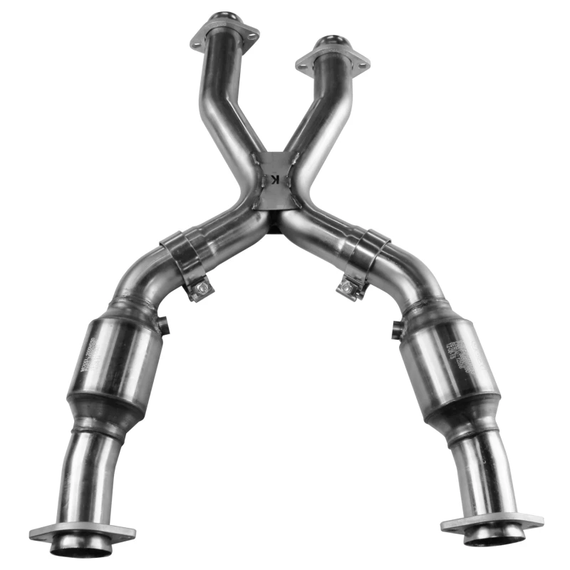 Kooks 96-04 Ford Mustang SVT Cobra Mach 1 Cobra 1-3/4 x 3 4V mit EGR-Anschluss und grünem X-Rohr-Kit