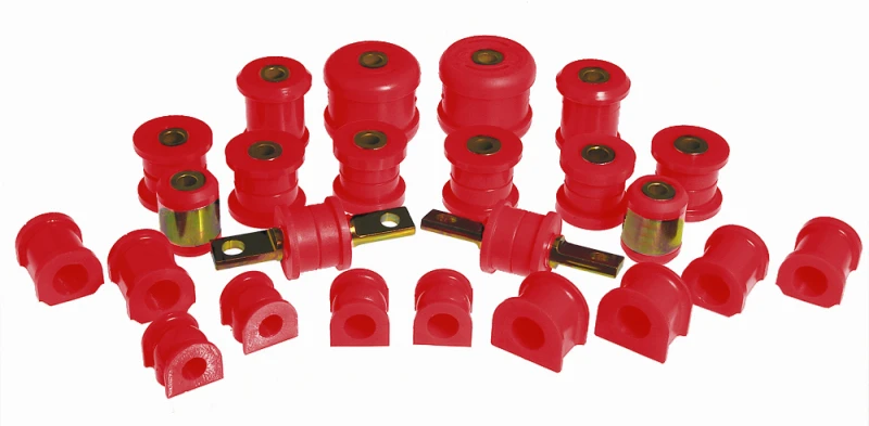Prothane 01-03 Honda Civic Total Kit - Rot