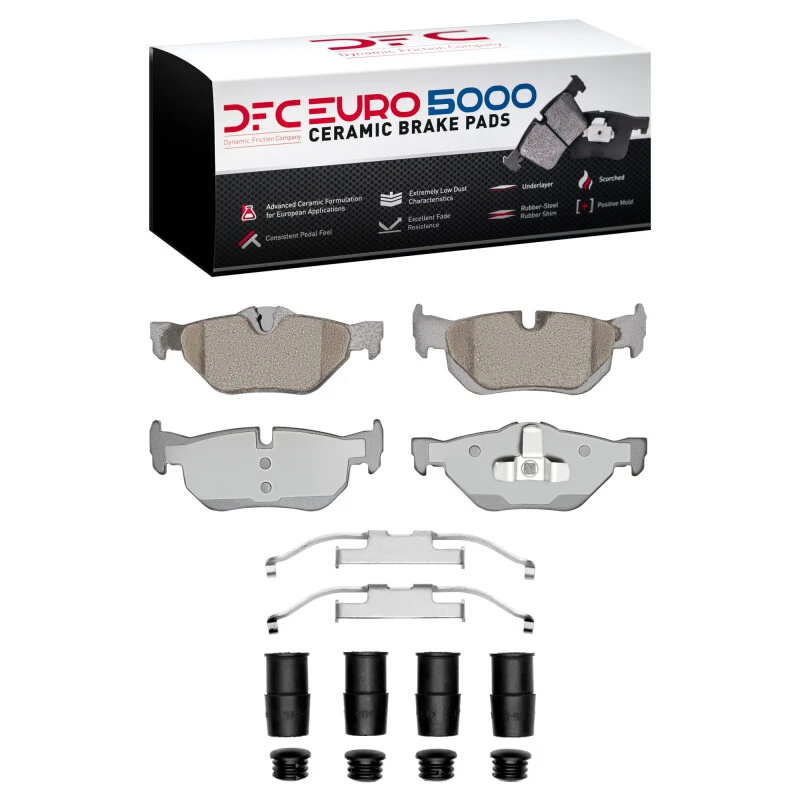 DFC 06-15 BMW 325I (USA/Canada) Rear Euro 5000 Ceramic Brake Pads and Hardware Kit