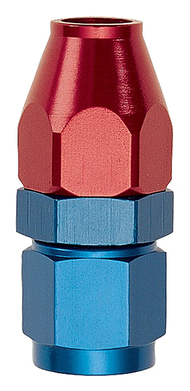 Russell Performance Rot/Blau -8 AN Weibchen-Schwenk auf 1/2 Zoll Aluminium-Rohr