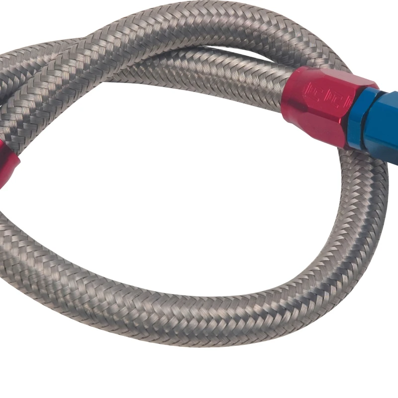 Edelbrock Brennstoffleitung Geflochtenes Edelstahl für SBC (Verwenden Sie mit 8134)
